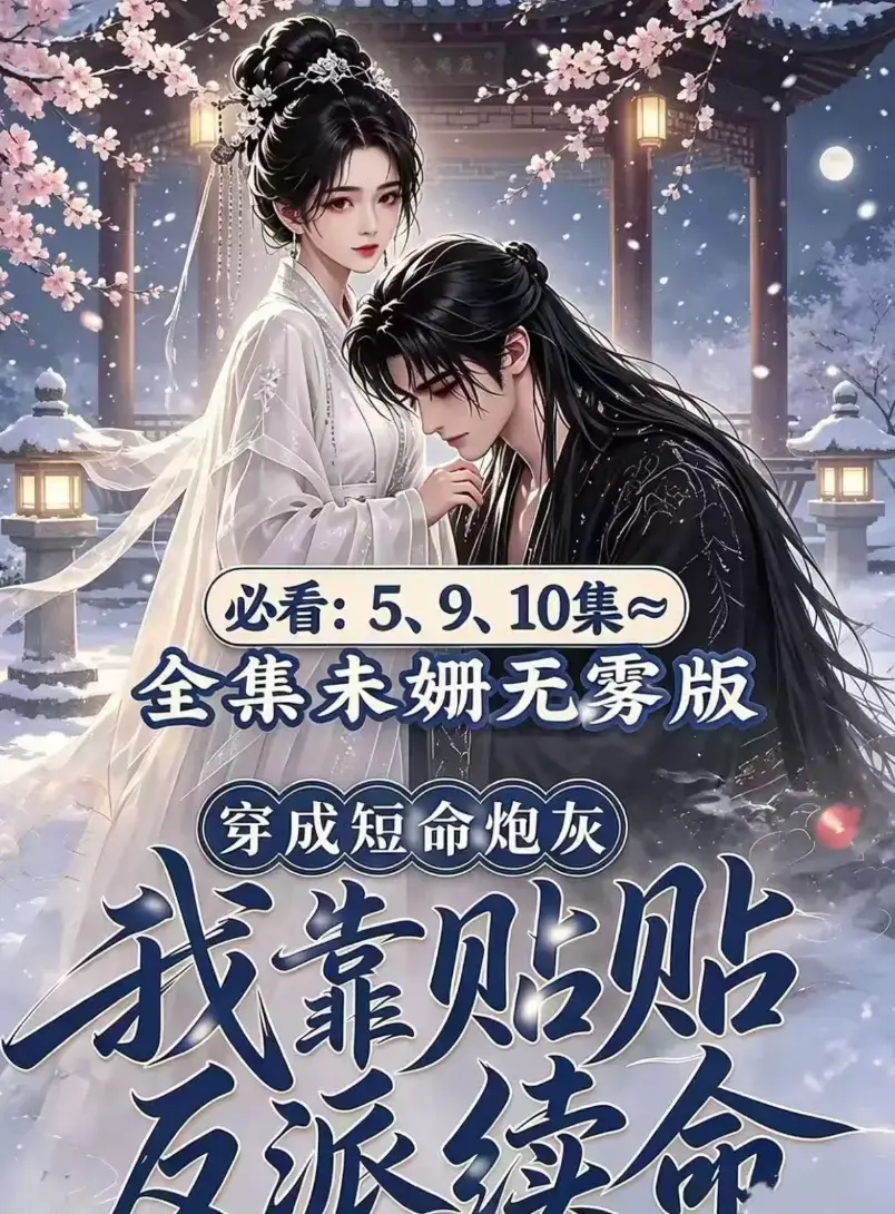 AI漫剧《穿成短命炮灰我靠贴贴反派续命》未删减高清全集-穿书超甜爽剧穿成短命炮灰我靠贴贴反派续命免费看无广告在线追剧